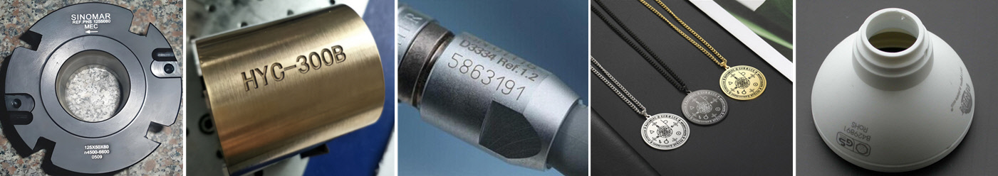 fiber laser marking effect