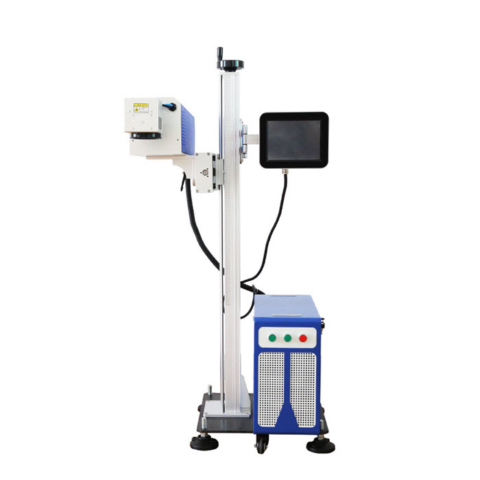 flying laser marker