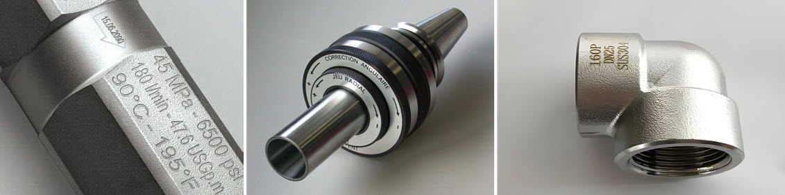 laser part marking solution for metal parts