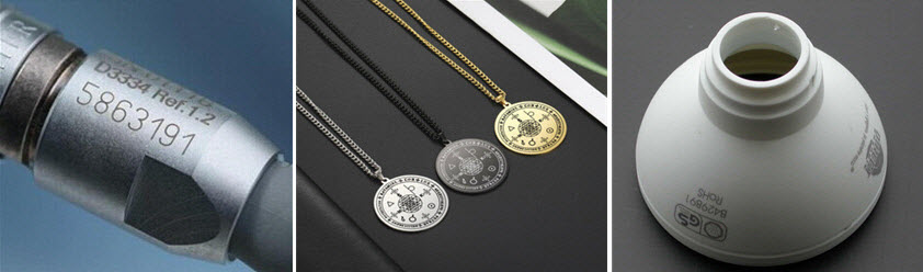 laser part marking solution for metal and plastic parts