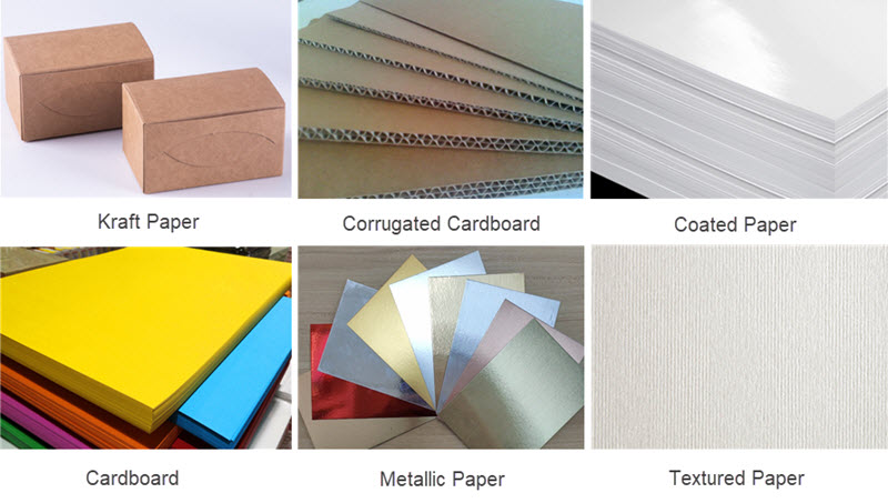 paper types that can be marked with laser